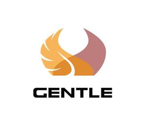 ぽんぽん (haruka0115322)さんのメンズ脱毛専門店のサロンのロゴ　牛の角と鷹の羽根が交差するイメージへの提案