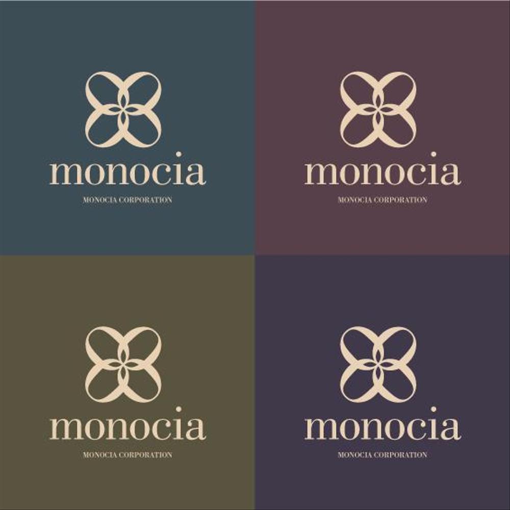 モノシア株式会社　「monocia」の幸せなロゴ作成大募集！