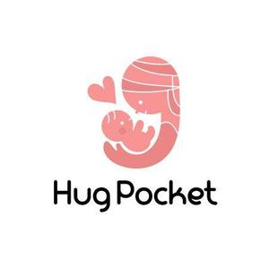 cham (chamda)さんの子育てマッチングアプリ「Hug Pocket」のロゴ　への提案