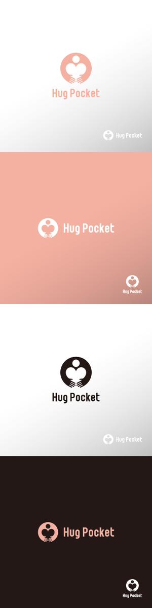 doremi (doremidesign)さんの子育てマッチングアプリ「Hug Pocket」のロゴ　への提案