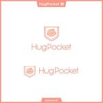 queuecat (queuecat)さんの子育てマッチングアプリ「Hug Pocket」のロゴ　への提案