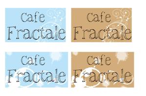 cozueさんの「Cafe Fractale  　カフェ　フラクタル」のロゴ作成への提案