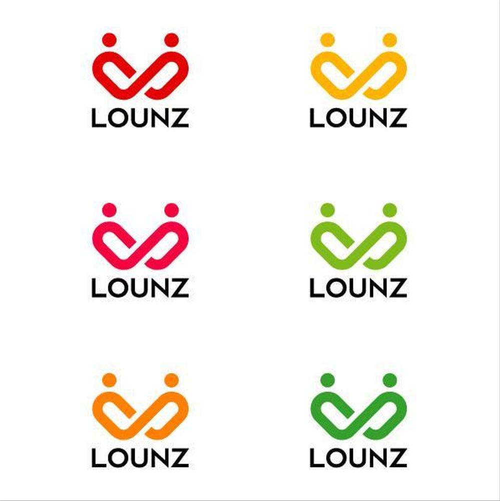 エンタメマッチングアプリ　「LOUNZ」　ロゴ