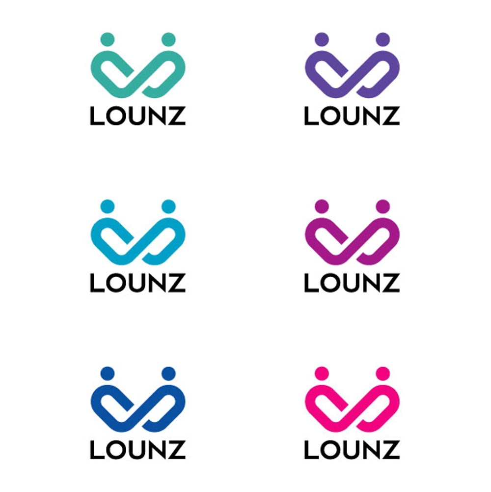 エンタメマッチングアプリ　「LOUNZ」　ロゴ