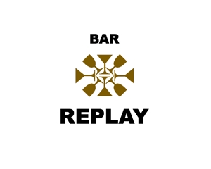akira_23さんのBar「REPLAY」のロゴ作成への提案