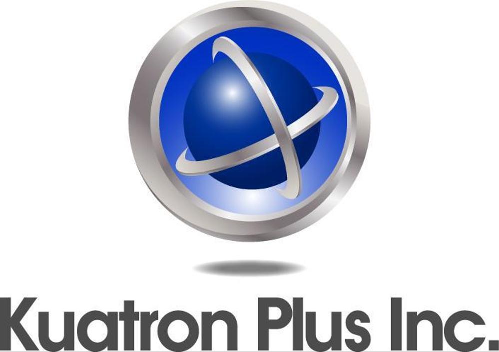 「Kuatron Plus Inc.」のロゴ作成（商標登録予定なし）