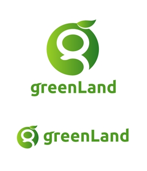 gchouさんの「greenLand」のロゴ作成への提案