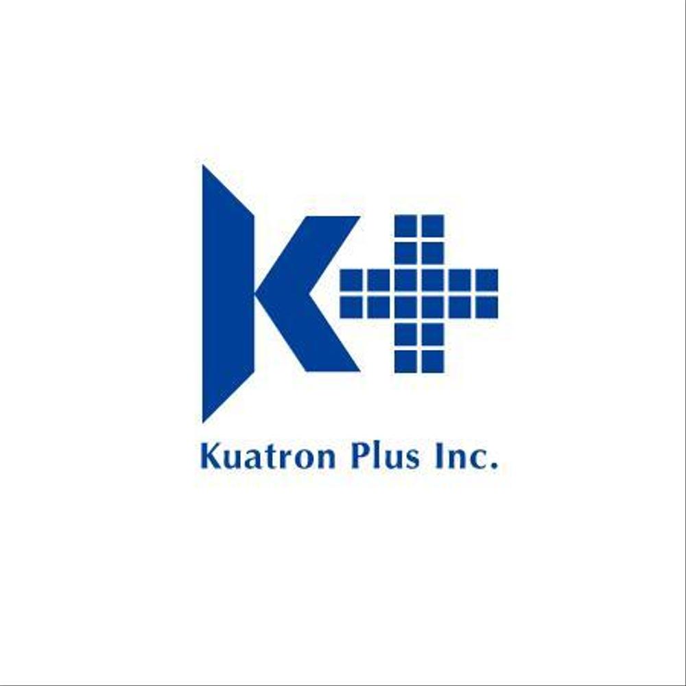 「Kuatron Plus Inc.」のロゴ作成（商標登録予定なし）