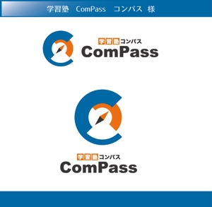 FISHERMAN (FISHERMAN)さんの学習塾「学習塾ComPass」のロゴへの提案