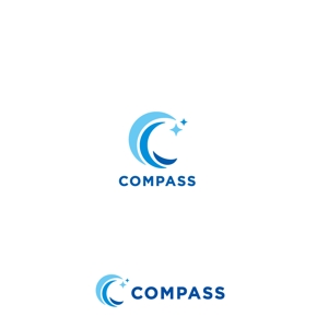 marutsuki (marutsuki)さんの20代の転職情報メディア「COMPASS」のロゴ作成をお願いしますへの提案