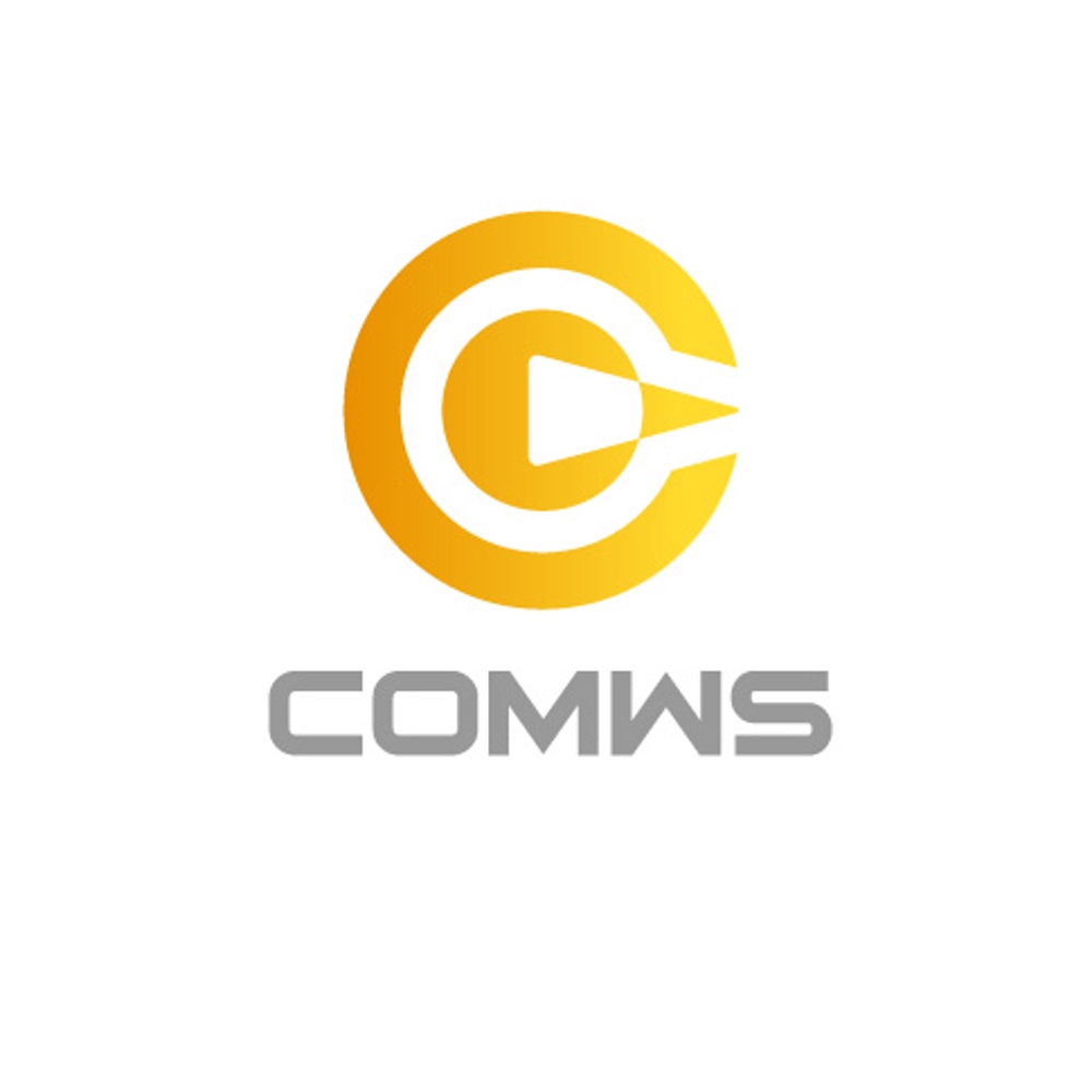 「Comws」のロゴ作成
