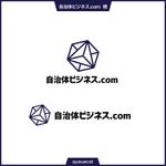 queuecat (queuecat)さんの情報提供webサイト「自治体ビジネスドットコム」の名前ロゴ　リニューアルへの提案