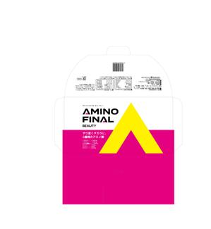 byd (sakaken_design)さんのアミノ酸粉末飲料の化粧箱、分包フィルムのデザインへの提案