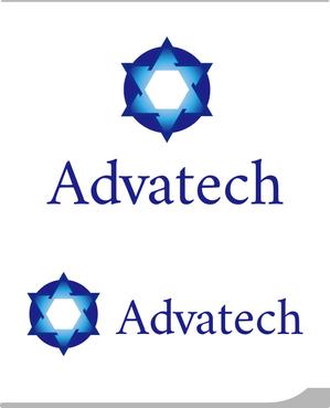 KPN DESIGN (sk-4600002)さんのイスラエルと日本を結ぶ企業「Advatech Corporation」アドバテック株式会社のロゴへの提案