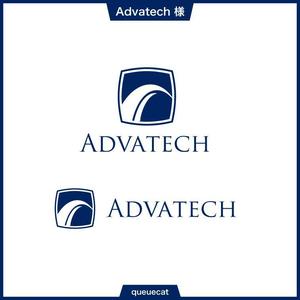 queuecat (queuecat)さんのイスラエルと日本を結ぶ企業「Advatech Corporation」アドバテック株式会社のロゴへの提案