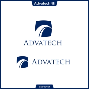 queuecat (queuecat)さんのイスラエルと日本を結ぶ企業「Advatech Corporation」アドバテック株式会社のロゴへの提案