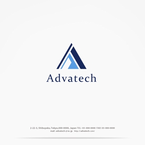 H-Design (yahhidy)さんのイスラエルと日本を結ぶ企業「Advatech Corporation」アドバテック株式会社のロゴへの提案
