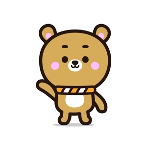 tell_mokichi (tell_mokichi)さんの育児相談アプリのクマのキャラクターデザインへの提案