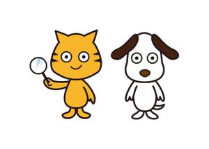 yamaad (yamaguchi_ad)さんのほのぼのした犬とネコのイラストへの提案