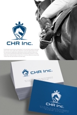 YOO GRAPH (fujiseyoo)さんの競走馬育成・調教・休養の会社＜株式会社CHR＞のロゴ作成をお願いしますへの提案
