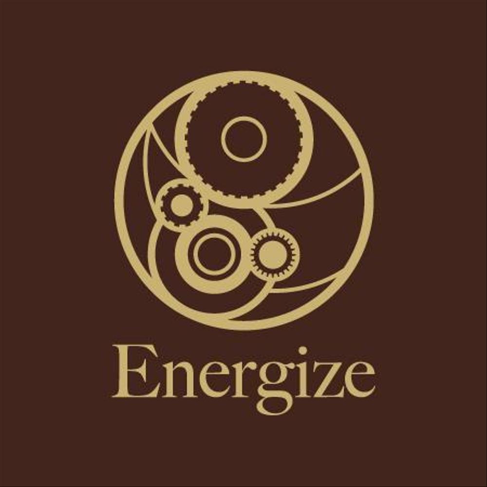 「Energize」のロゴ作成