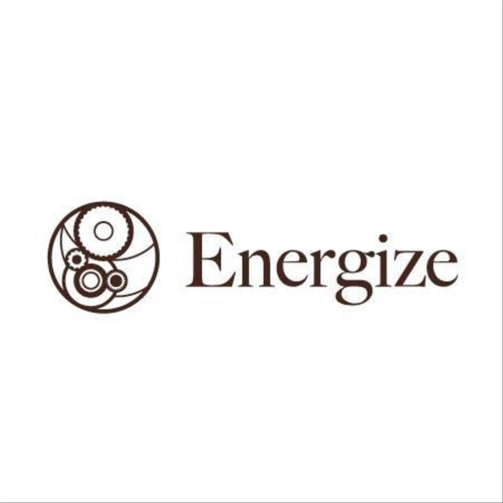 「Energize」のロゴ作成