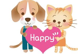 なないろ工房 (nanapoke)さんのほのぼのした犬とネコのイラストへの提案
