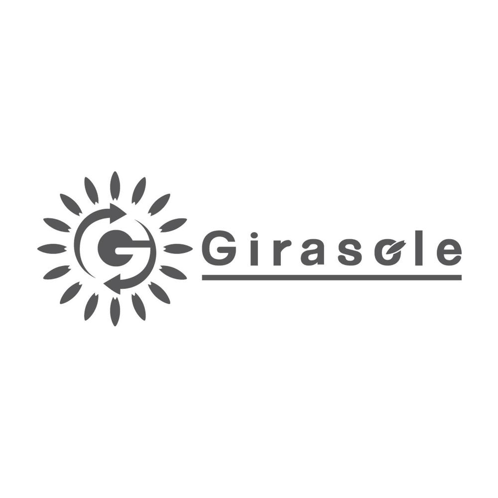 「Girasole」のロゴ作成