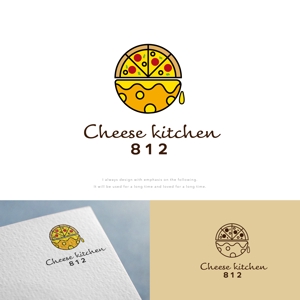 株式会社ガラパゴス (glpgs-lance)さんのラクレットとピザがメインのカジュアルなイタリアンレストランのロゴへの提案