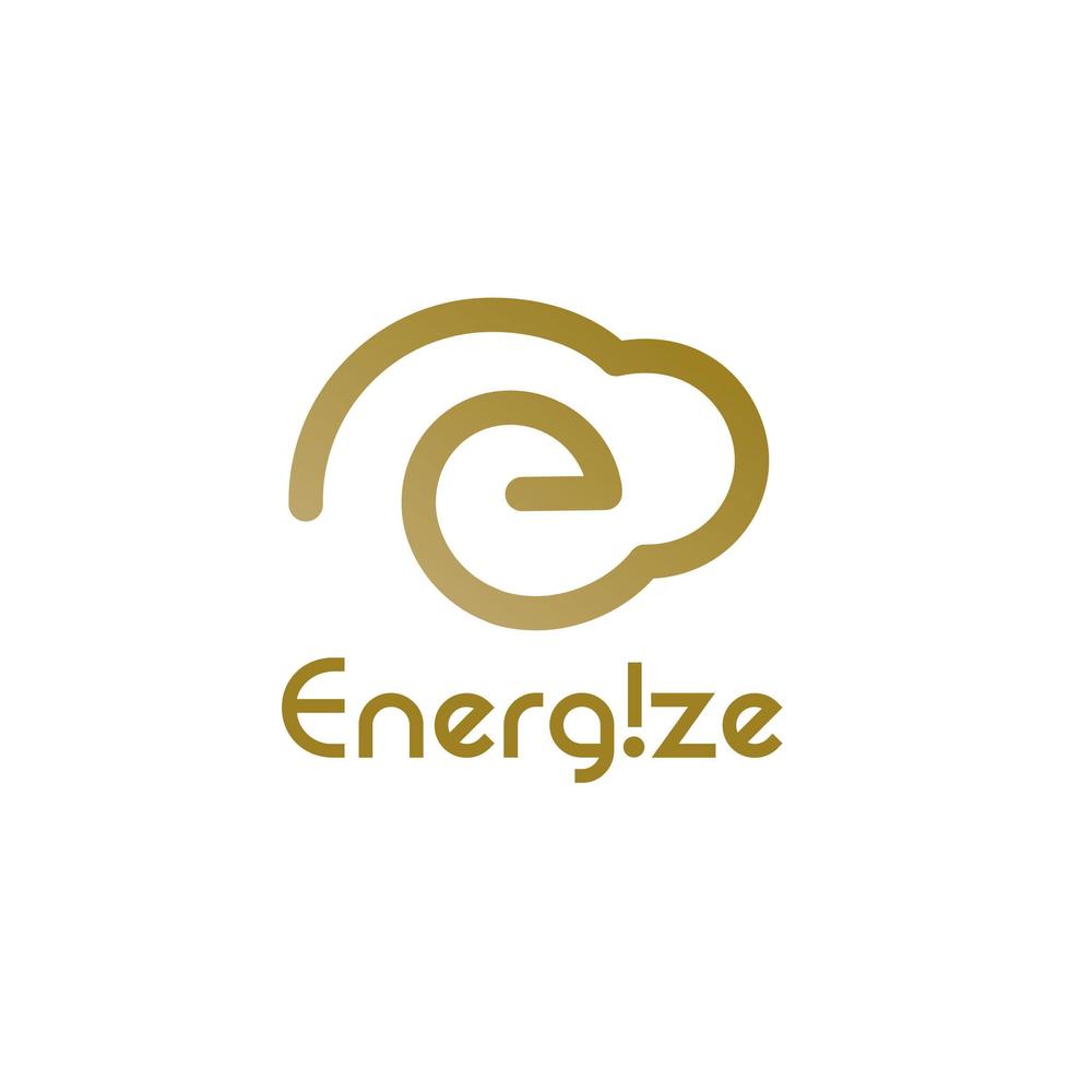 「Energize」のロゴ作成