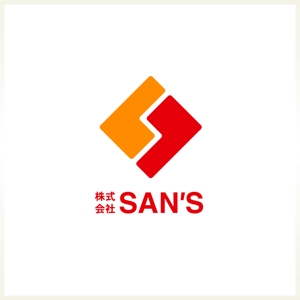 しま (shima-z)さんの「株式会社SAN'S」のロゴ作成への提案
