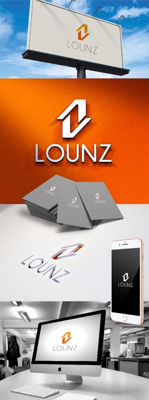 k_31 (katsu31)さんのエンタメマッチングアプリ　「LOUNZ」　ロゴへの提案