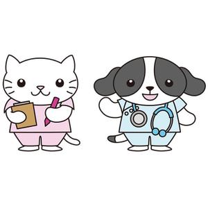 ぺこり太郎 (pekoritarou)さんのほのぼのした犬とネコのイラストへの提案