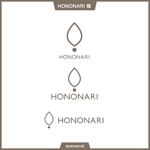 queuecat (queuecat)さんのLEDキャンドル「HONONARI」のブランドロゴへの提案