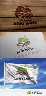 drkigawa (drkigawa)さんの野菜販売「Hokkaido Agri Bank」の会社ロゴへの提案