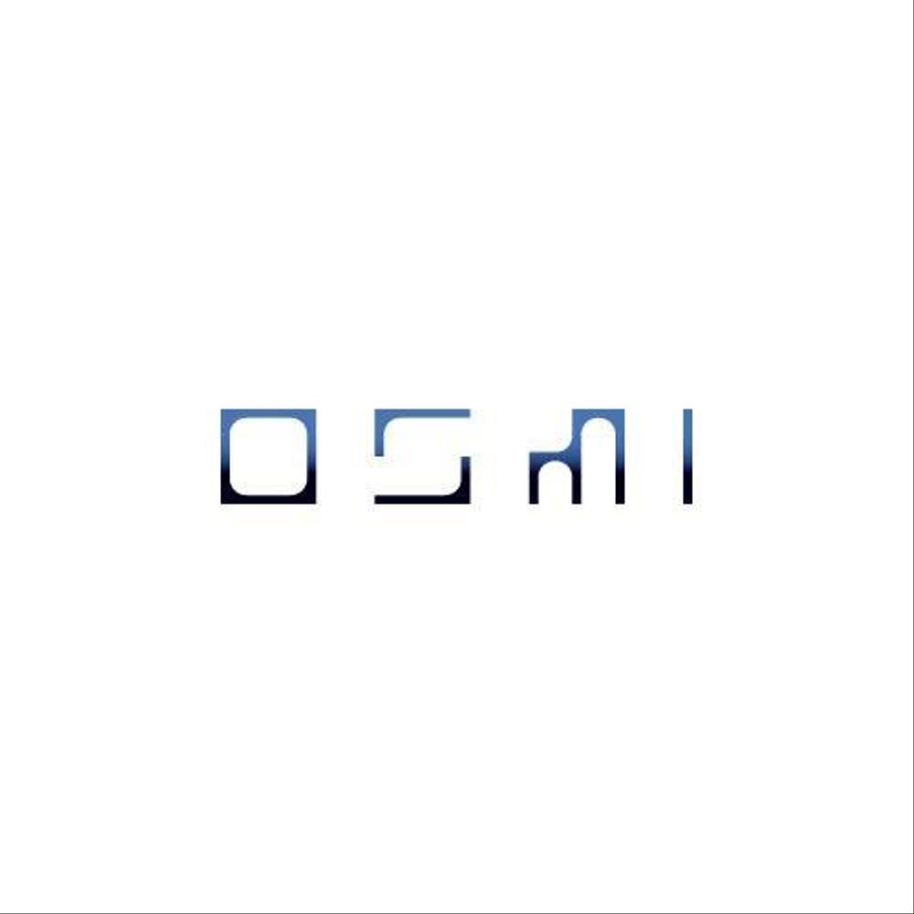 「OSMI」のロゴ作成