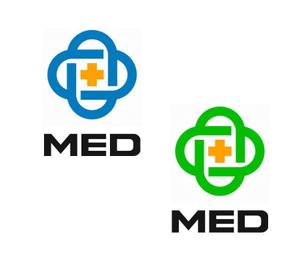 ぽんぽん (haruka0115322)さんの病院紹介ポータルサイト「MED」のロゴへの提案