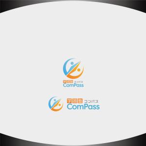 D.R DESIGN (Nakamura__)さんの学習塾「学習塾ComPass」のロゴへの提案