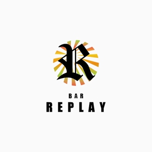 Heavytail_Sensitive (shigeo)さんのBar「REPLAY」のロゴ作成への提案