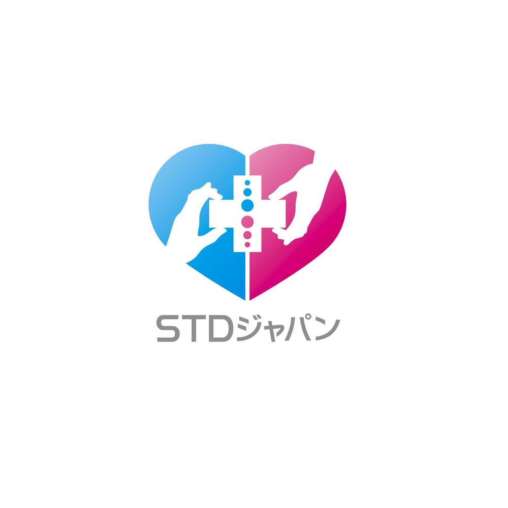 （商標登録なし）「STDジャパン」のロゴ作成