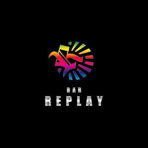 Heavytail_Sensitive (shigeo)さんのBar「REPLAY」のロゴ作成への提案