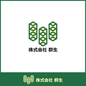 サクタ (Saku-TA)さんの「株式会社 群生」のロゴ作成への提案