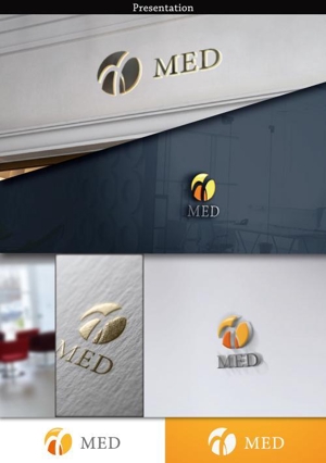 hayate_design ()さんの病院紹介ポータルサイト「MED」のロゴへの提案