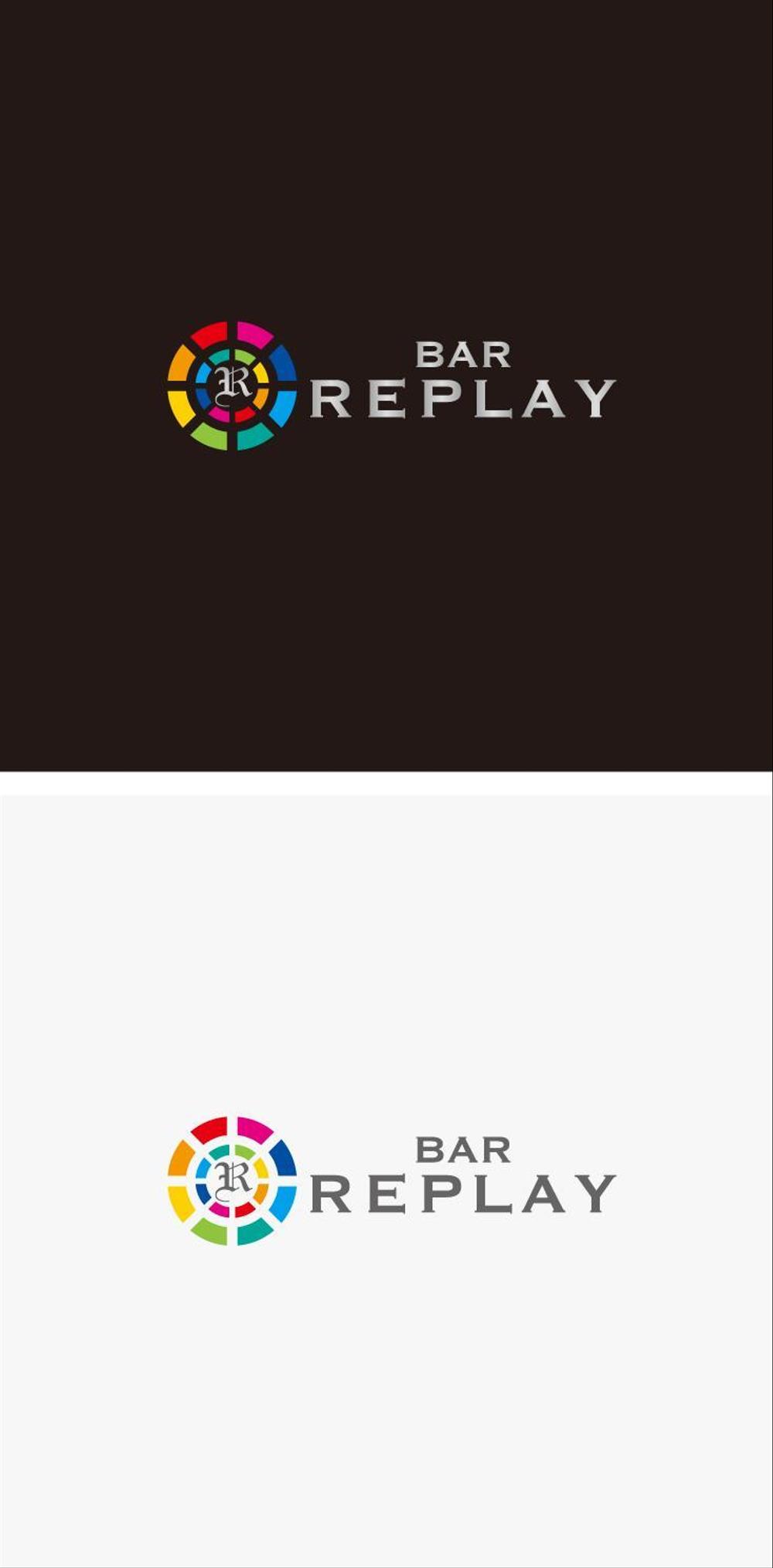 Bar「REPLAY」のロゴ作成