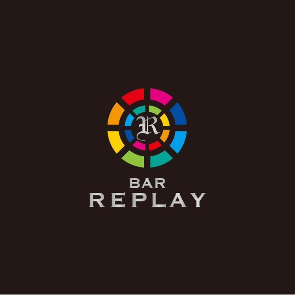 Bar「REPLAY」のロゴ作成