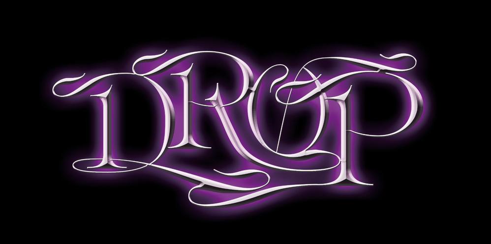 「DROP」のロゴ作成