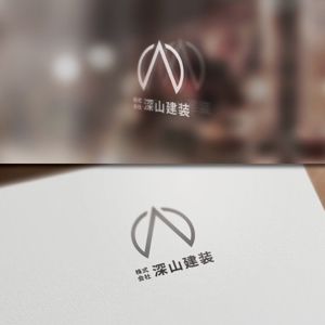 late_design ()さんの神奈川県の板金会社・深山建装のデザインロゴへの提案
