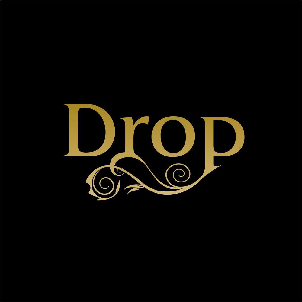 「DROP」のロゴ作成