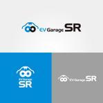 Shiro_Design (Shiro_Design)さんの電気自動車専門店『EV Garage SR』のロゴへの提案