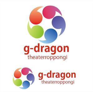 sametさんの「g-dragon theaterroppongi」のロゴ作成への提案